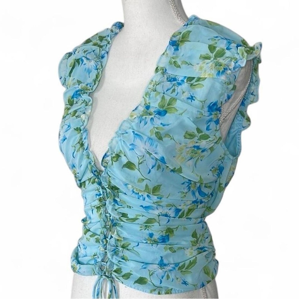 Moda International Ruched Corset Top - Picture 2 of 7